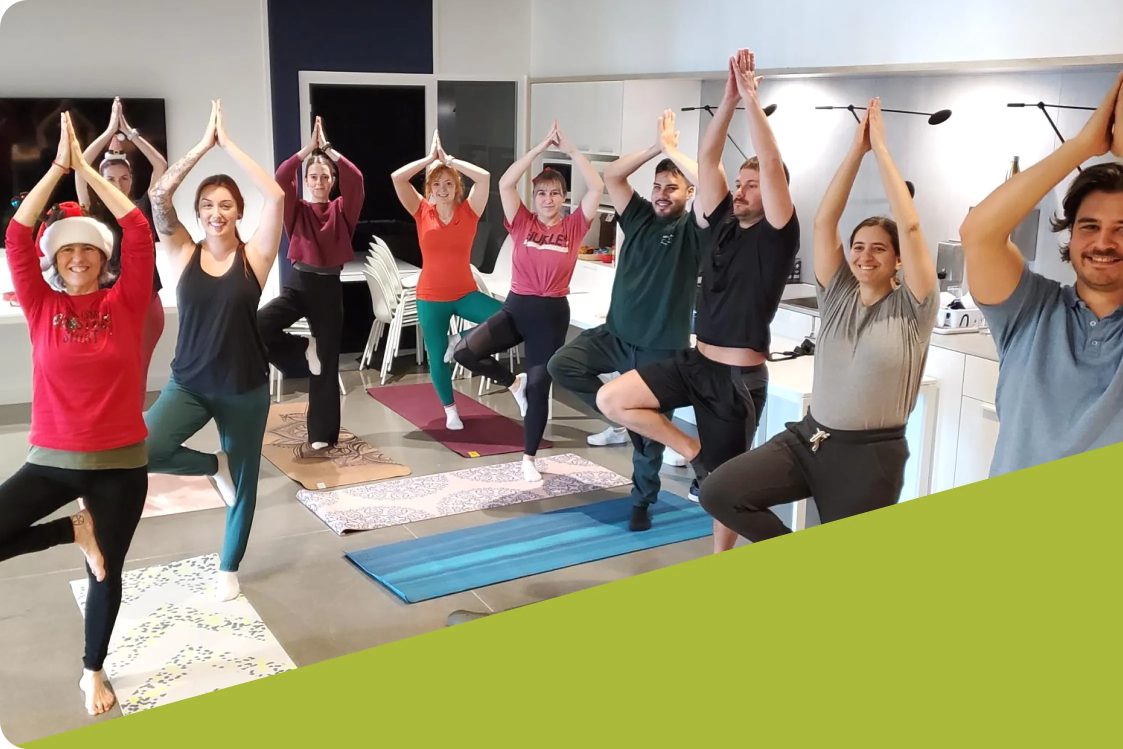 Yoga sur le lieu d'emploi (Shellex)