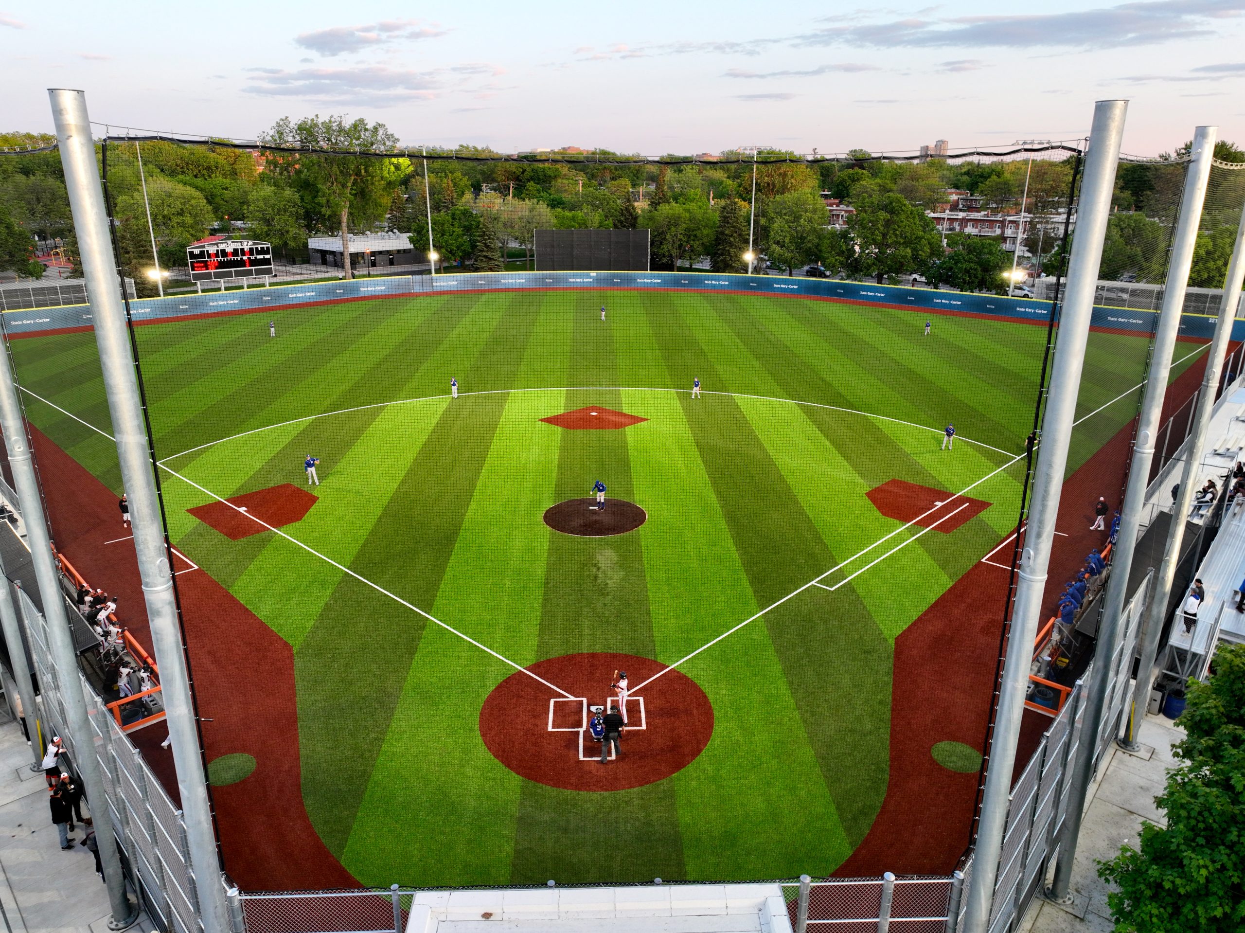 Shellex s'est occupé de la conception du Stade Gary Carter