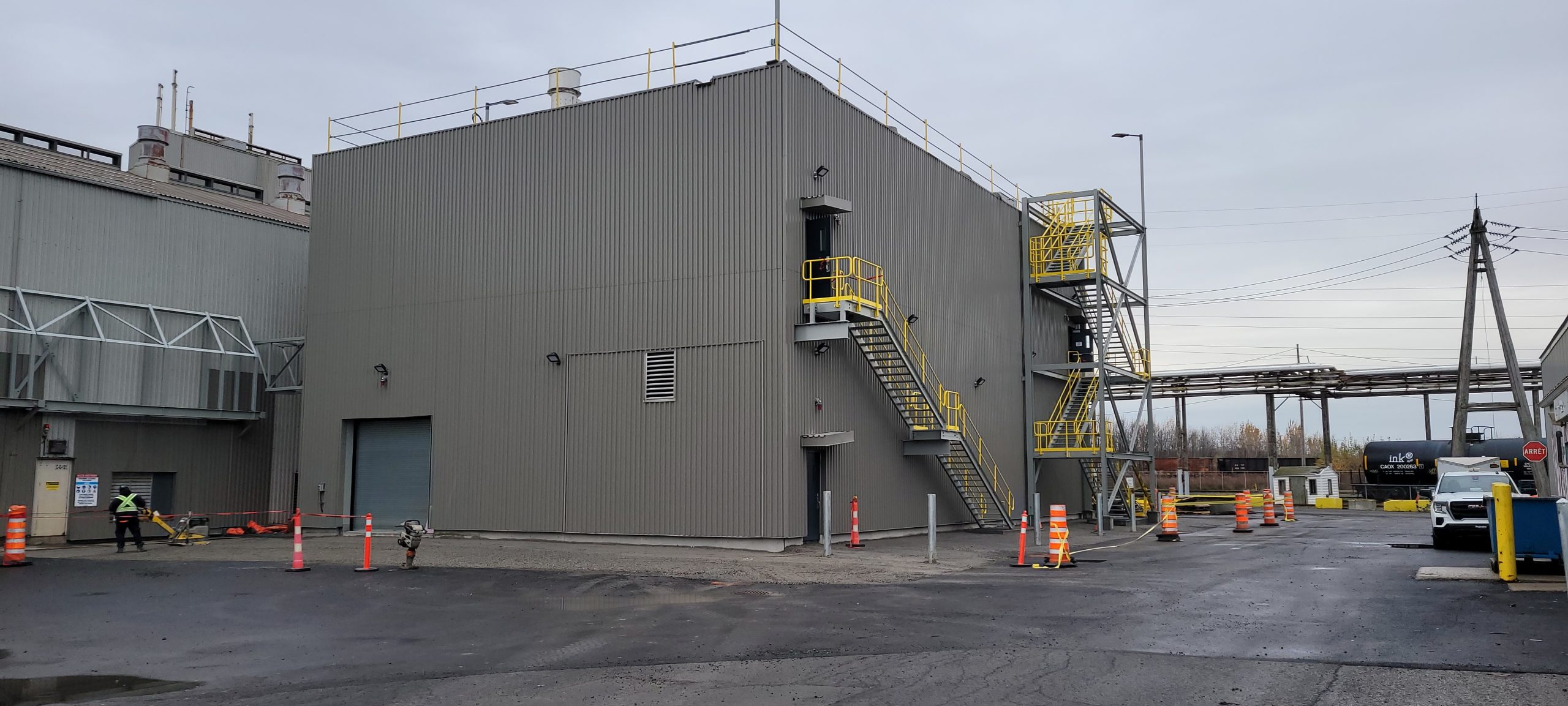 Nouvelle usine conçue par Shellex en formule IAC/EPC