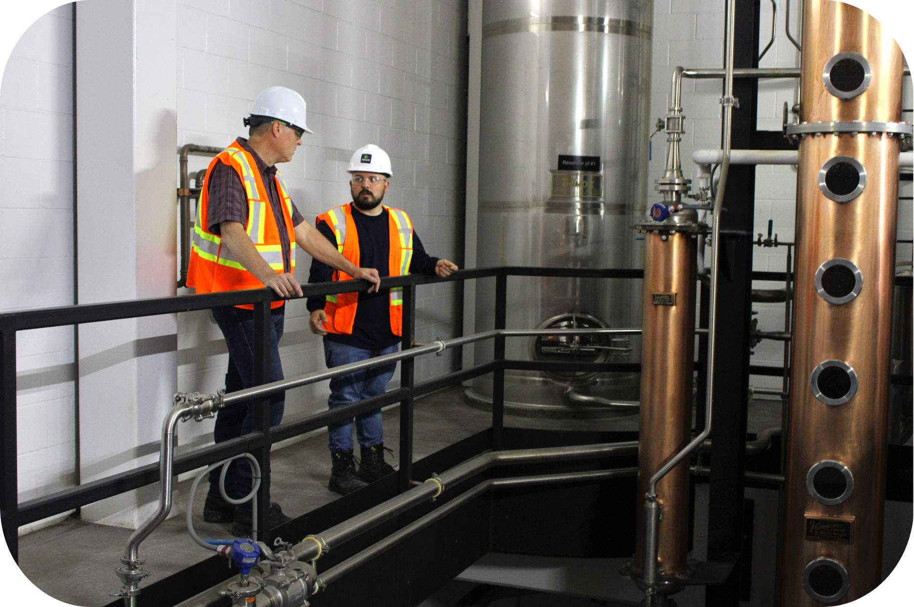 Ingénieurs Shellex en procédés industriels