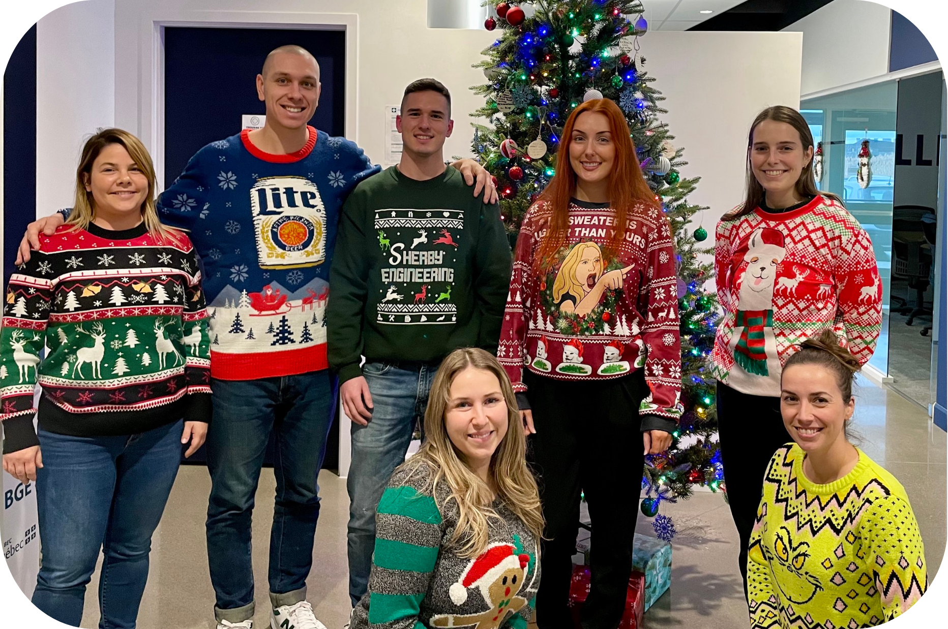 Activité du club social Shellex - Noël