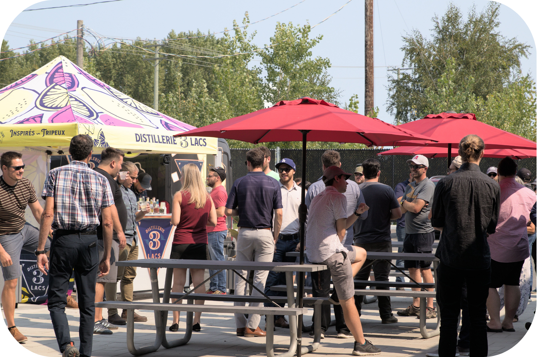 Équipe Shellex lors de notre BBQ de fin d'été