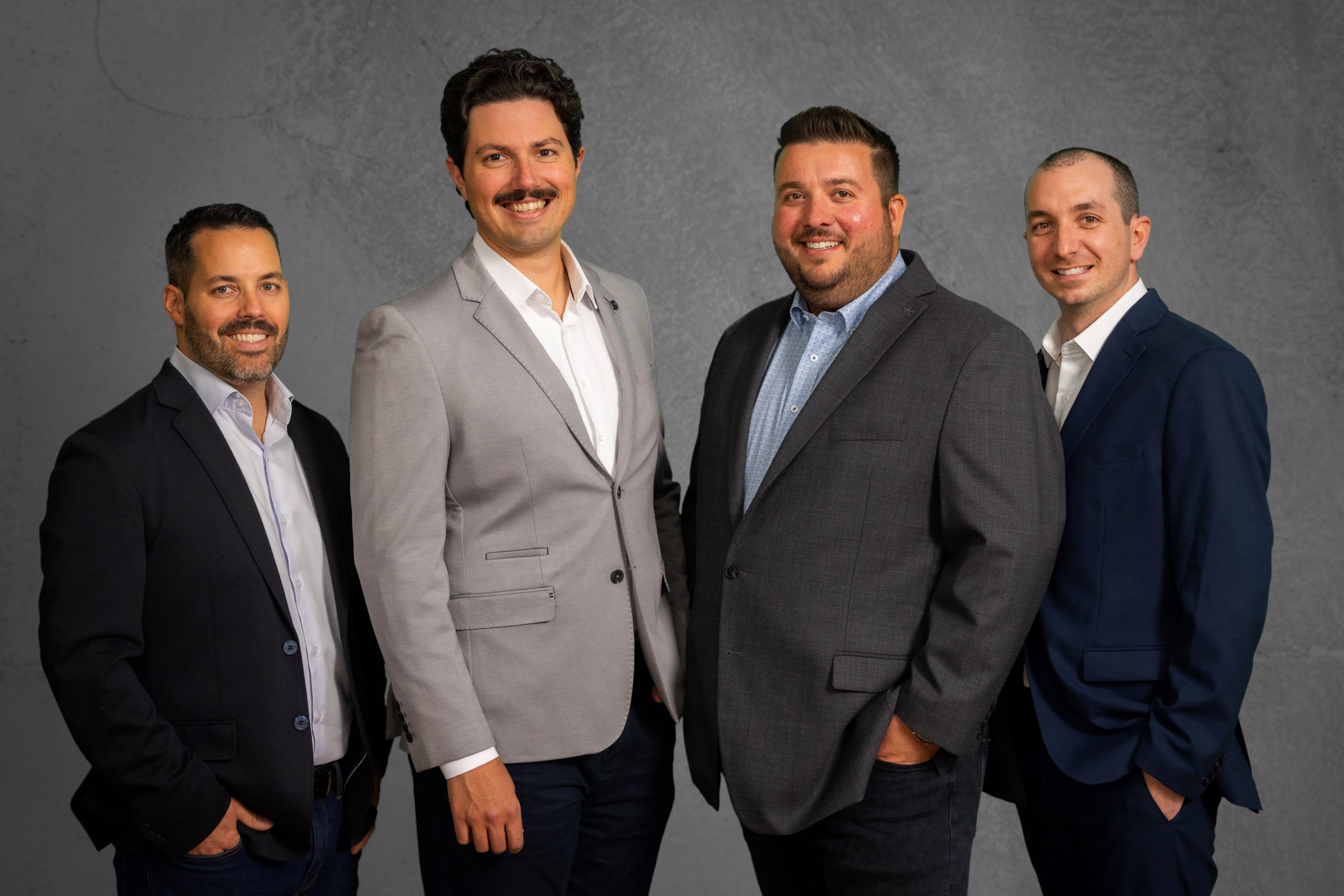 4 directeurs exécutifs propriétaires de la firme d'ingénierie Shellex